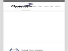 Tablet Screenshot of darkbladesystems.com